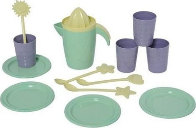 Set pikniku për kalamaj Plasto Bioplastic, bioplastikë, me shumë ngjyra
