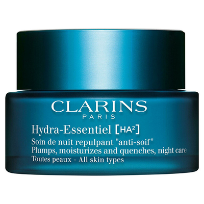 Krem Clarins Hydra Essentiel (Plumps, Moisturizes and Quenches Night Cream), 50 ml