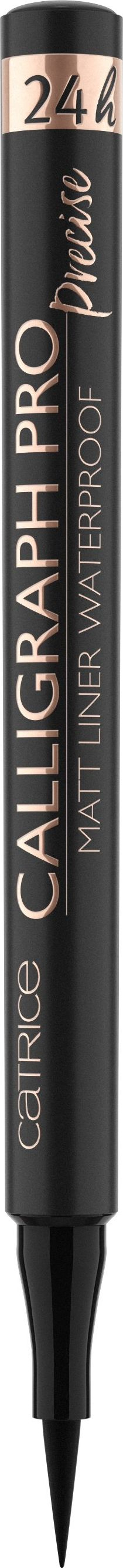 Catrice Calligraph Pro Precise 24h Matt Liner Waterproof, 010 Intense Black