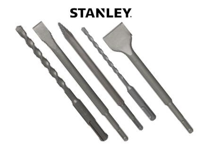 Set daltash dhe stërvitjesh SDS Plus Stanley STA54400, 5 copë