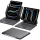 Mbrojtëse me tastierë ESR Rebound Magnetic 360, për iPad Pro 13" (M5) 2025, iPad Pro 13" (M4) 2024, e zezë