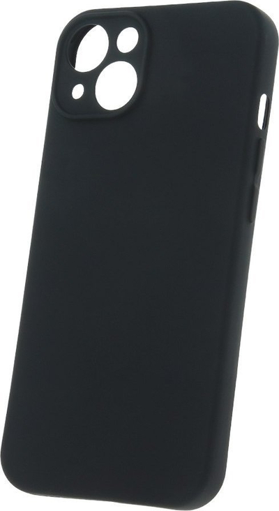 Силиконска маска Xiaomi Redmi 12 4G, со микрофибер, црна