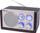 Radio analoge Roadstar HRA-1245N, tuner analog, portative, e zezë