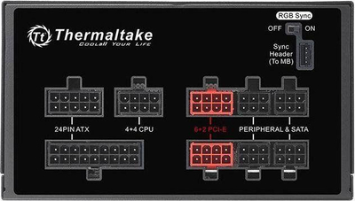 Burim energjie Thermaltake Toughpower Grand RGB PS-TPG-0750FPCGEU-S ATX, 750W