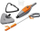 Shtupë me avull Clatronic DR 3539 (DR 3539), 1500W, e hirtë / portokalli