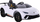 Makina elektrike për fëmijë Lean Sport Lamborghini Huracan, 12V, 4 motorë, e bardhë