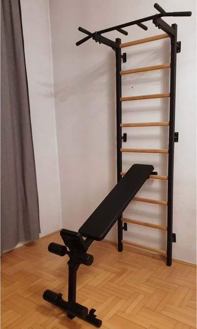 Pajisje fitnesi për ushtrime BenchK B310B / 710B, 50x40mm, e zezë