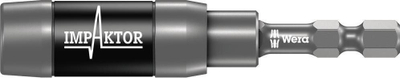 Mbajtës bitash Wera 897/4 IMP Impaktor, 1/4", me unazë fiksuese, inox