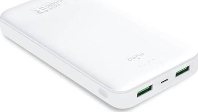Karikues i shpejtë Powerbank Puro 20000 mAh (PUR520WHT), i bardhë