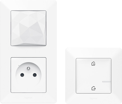 Set prizë dhe njësi kontrolli Legrand Valena Life Netatmo, i bardhë