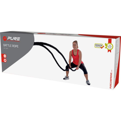 Litar trajnimi Pure2Improve Training Rope, 1.5cm, 9m, i zi