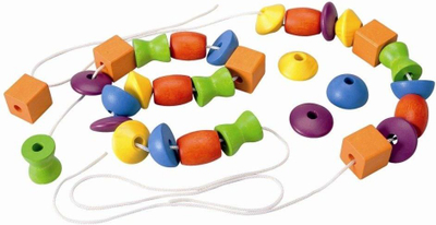 Set fije lodër Plan Toys, 30 elemente, 2 copë, shumëngjyrëshe