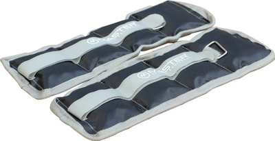 Pesha për kyçe Master Fitness, 2 x 0.5 kg, material oxford, blu