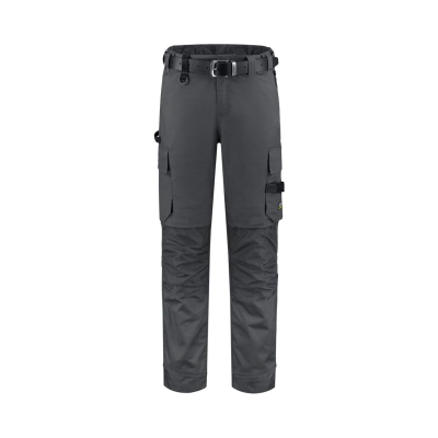 Pantallona pune Malfini Work Pants Twill Cordura Stretch, elastike, me plot xhepa, gri e errët