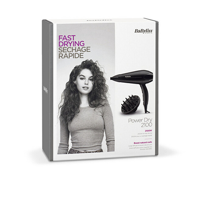 Tharëse për flokë BaByliss D563DE, e zezë