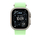 Apple Watch 49mm Band, Neon Green Ocean Band Extension, Natural Titanium Finish