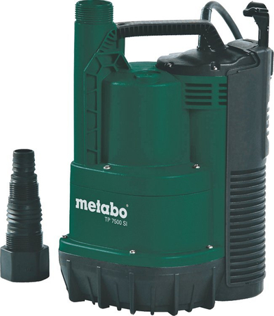 Pompë nënujore Metabo TP 7500 SI, thellësi zhytjeje 7 m, 4.2 kg
