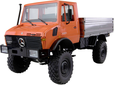 Камион RC Amewi 22630 Unimog Advanced, 1:12, електричен 4WD, портокалов