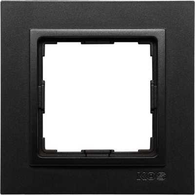 Kornizë elektrike KOS VENA2 Single frame, 1 element, antracit