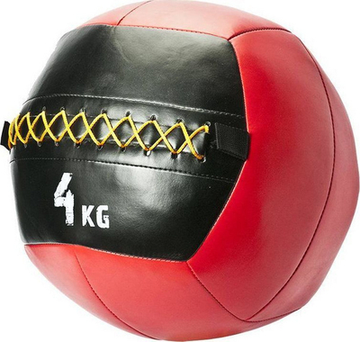 Top për ushtrime Allright, lëkurë sintetike, 4 kg