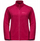 Xhaketë grash Jack Wolfskin Nature Corduroy Jacket, poliestër, me zinxhir, vjollcë