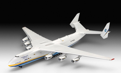Model avioni Revell Antonov An-225 Mriya, shkalla 1:144, 227 pjesë, i bardhë