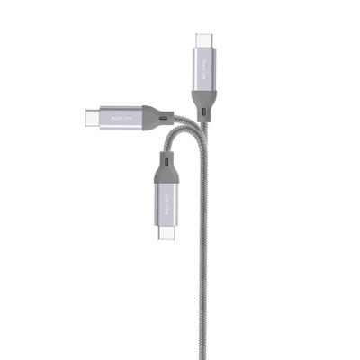 Kabllo USB-A me USB-C, 1m, USB 3.0, gri