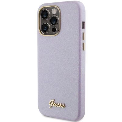 Këllëf telefoni Guess GUHCP15LPGMCSL, për iPhone 15 Pro 6.1", i fortë, lejla me shkëlqim