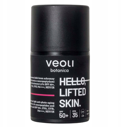 Krem dielli Veoli Botanica HELLO LIFTED SKIN, SPF 50, 50 ml