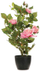 Bimë lulesh artificiale Atmosphera Rose, 50 cm, në vazo, rozë