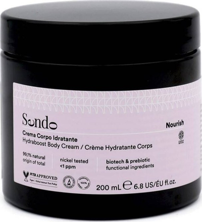 Krem trupi Sendo Nourish Hydraboost, për lëkurë të hidratuar, 200 ml