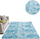 Tapet Strado Ombre Shaggy, 200x200 cm, blu e hapur