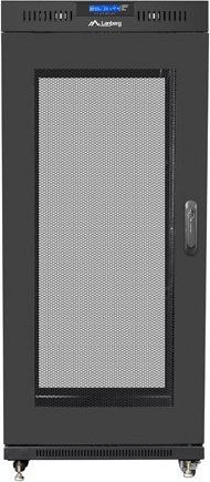 Kabinet rrjeti Lanberg Standing Cabinet 19" FF01-6827-23BL, 27U, me ventilatorë, i zi