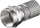 Konektor F plug koaksial, 7.3 mm, 75Ω, argjendtë