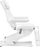 Karrige elektrike kozmetike Sillon Classic, 3 motorë, e bardhë
