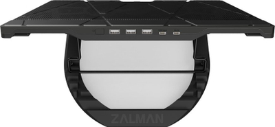 Bazë ftohëse laptopi Zalman ZM-NS3000, deri 17", USB, e zezë