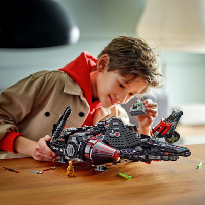 Сет LEGO Star Wars The Dark Falcon, градежен модел, многу делови, шарен