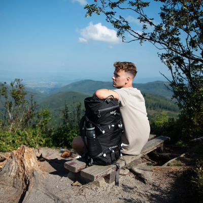 Çantë shpine NILS Camp NC1938 Travel, 40L, sistem ventilimi Air Comfort, gri