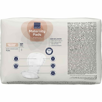 Peceta higjienike për maternitet ABENA Maternity Pads, 15 copë