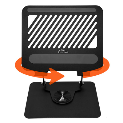 Mbajtëse rrotulluese laptopi Media-Tech MT2662, 10-17", i zi