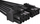 Kabllo Endorfy 12-pin - PCIe 6-pin x2, 0.6m, e zezë
