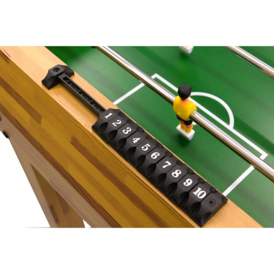 Tavolinë futbolli Enero Maxi Large, 121x61 cm, MDF, dru natyrë