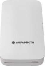 Printer portativ fotosh AgfaPhoto Realipix AMP23WH, printim i menjëhershëm, lidhje pa tel, i bardhë