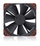 Ftohës Noctua NF-F12 industrialPPC-3000 PWM, 12 cm, i zi / i bronztë