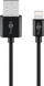 Kabllo Lightning Goobay USB, 1 m, MFi, e zezë