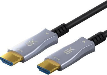 Kabllo HDMI Optick High-Speed Hybrid, 20m, AOC, e zezë