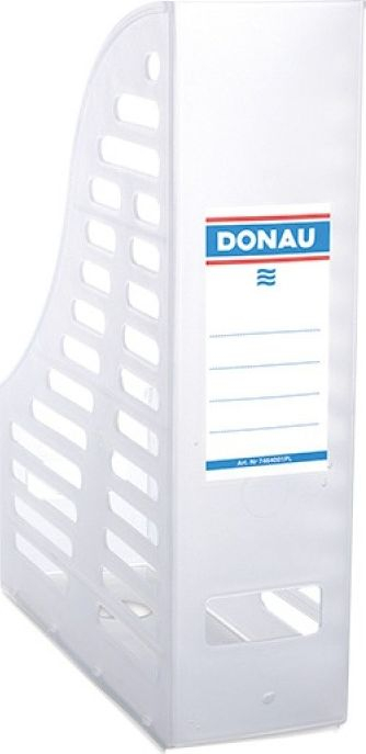 Mbajtëse dokumentesh DONAU, PP, e bardhë