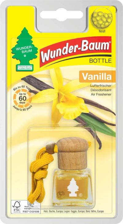 Aromatizues veture Wunder Baum Bottle Vanilla, lëng, 4.5ml