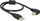 Kabllo USB Delock 84809, USB A në USB B, 0.5 m, e zezë