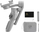 Gimbal për telefon Zhiyun Smooth Q3 Combo, me dritë LED, tripod, gri